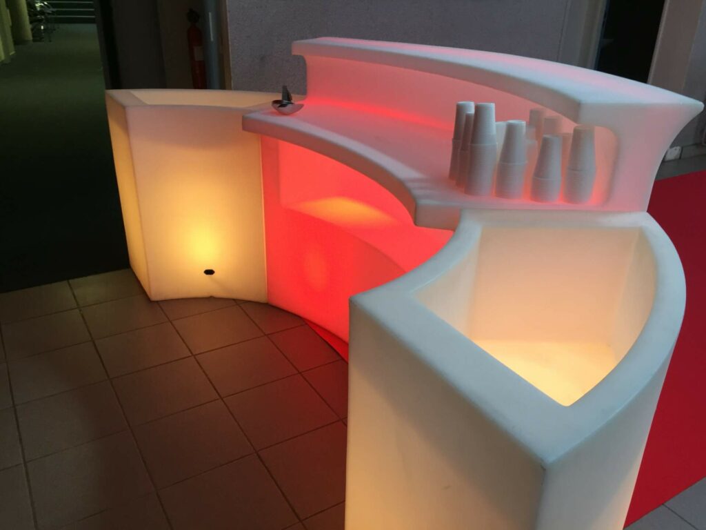 Bar Lumineux Slide bar et Ice bar